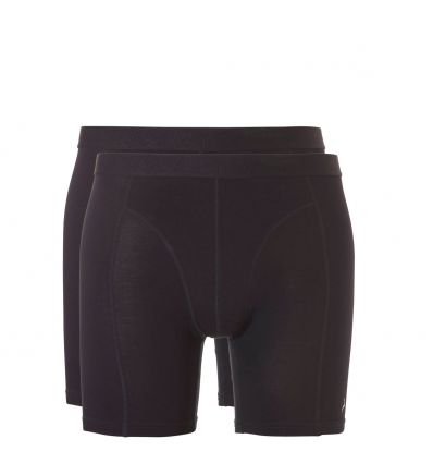Ten Cate Heren Bamboo Long Short 2Pack Zwart