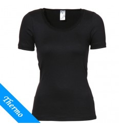 Ten Cate Thermo Dames Lace T-Shirt Zwart