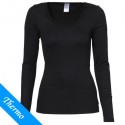 Ten Cate Thermo Dames Lace T-Shirt Longsleeve Zwart Ten Cate Thermo Dames Lace T-Shirt Longsleeve Zwart