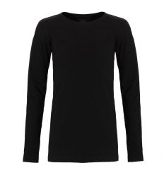 Ten Cate Jongens Pyjama Shirt Zwart 10-18Y