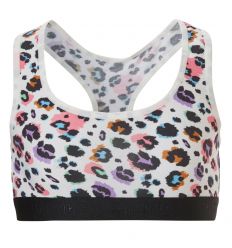 Ten Cate Meisjes Soft Top Leopard Off White