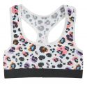 Ten Cate Meisjes Soft Top Leopard Off White