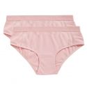 Ten Cate Meisjes Hipster Slip 2Pack Cotton Stretch Ash Pink Ten Cate Meisjes Hipster Slip 2Pack Cotton Stretch Ash Pink