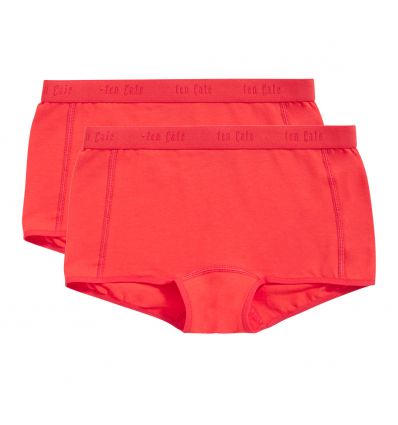 Ten Cate  Mädchen Shorts 2Pack Light Grey Melee 10-18Y Teens