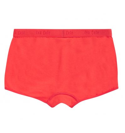 Ten Cate Meisjes Shorts 2Pack Cotton Stretch Red