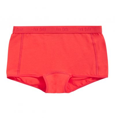 Ten Cate Meisjes Shorts 2Pack Cotton Stretch Red