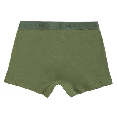 Ten Cate Jongens Boxershort 2Pack Cotton Stretch Light Army Green