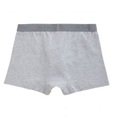 Ten Cate Jongens Boxershort 2Pack Cotton Stretch Light Grey Melee 2