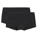 Ten Cate Meisjes Shorts 2Pack Cotton Stretch Black