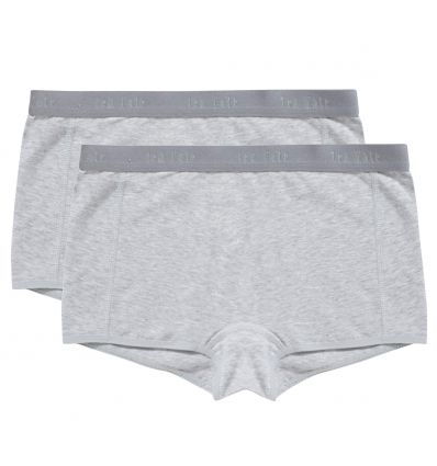 Ten Cate  Mädchen Shorts 2Pack Light Grey Melee 10-18Y Teens