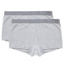 Ten Cate  Mädchen Shorts 2Pack Light Grey Melee 10-18Y Teens
