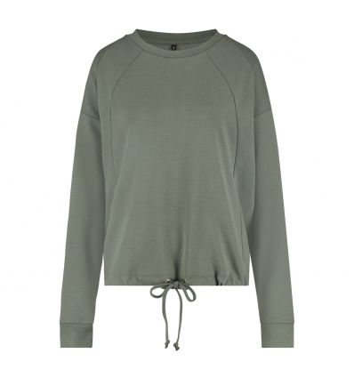 Ten Cate Dames Loungewear Sweater Khaki
