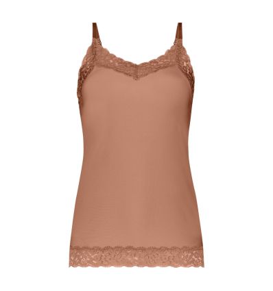 Ten Cate Secrets Spaghetti Top Lace Hazelnut
