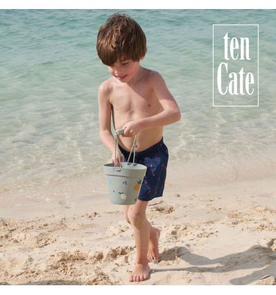 Tweka Badpak Pool Swimsuit Soft Cup Graphic Wave Blue