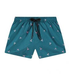 Tweka Badpak Pool Swimsuit Soft Cup Graphic Wave Blue