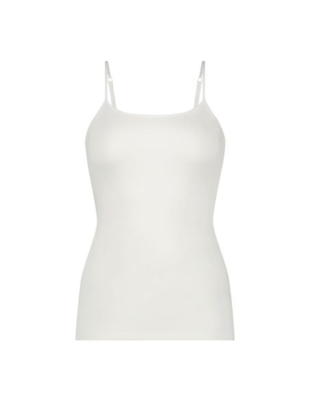 Ten Cate Basics women spaghetti top white