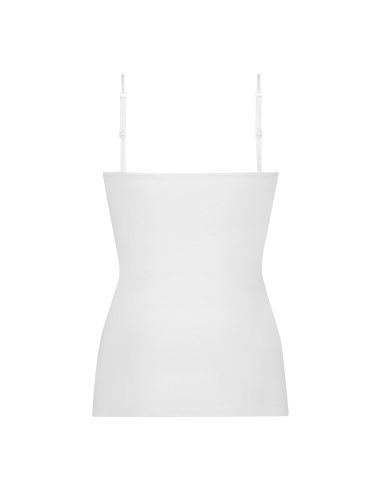 Ten Cate Basics women spaghetti top white