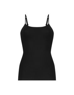 Ten Cate Basics women spaghetti top black
