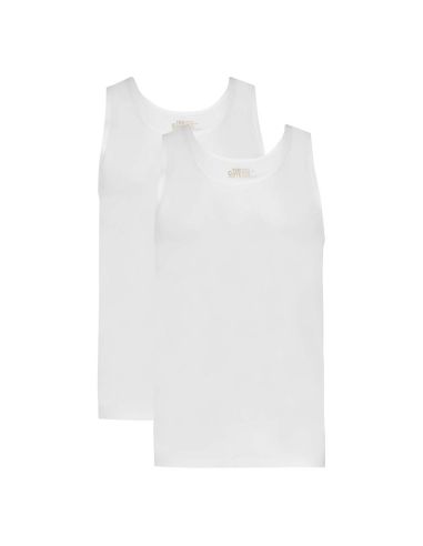 Ten Cate Basics men singlet 2 pack white