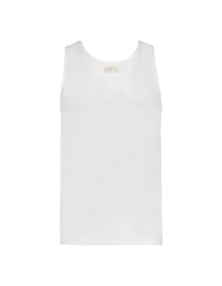 Ten Cate Basics men singlet 2 pack white
