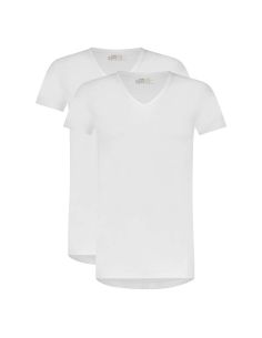 Ten Cate Basics V-neck 2 pack white