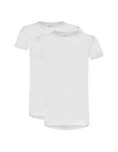 Ten Cate Heren Basics T-shirt Cotton 2Pack Wit