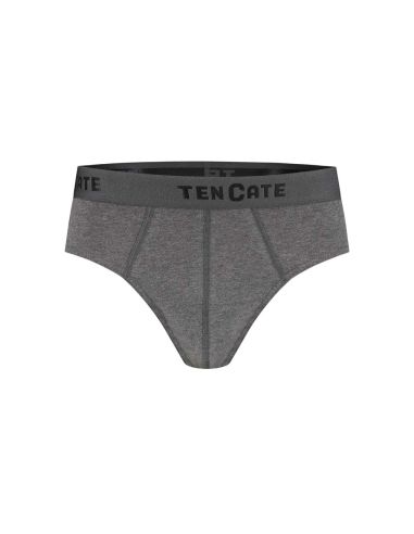 Ten Cate Heren Basic Slip Cotton Stretch 2Pack Antraciet Melee