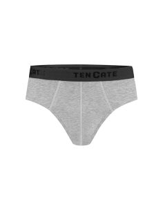 Ten Cate Heren Basic Slip Cotton Stretch 2Pack Light Grey Melee 2