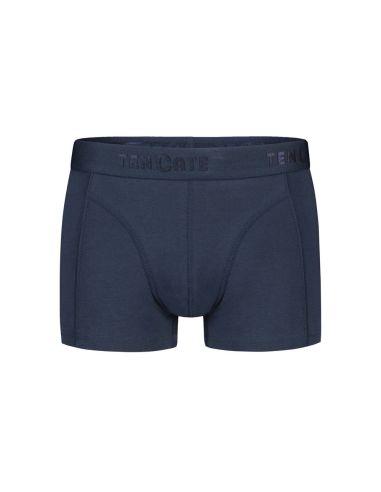 Ten Cate Heren Basics Shorty Cotton Stretch 2Pack Navy