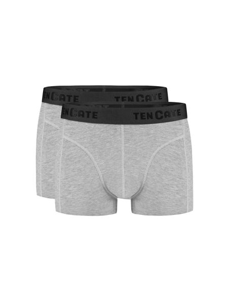 Ten Cate Basics men shorty 2 pack light grey melee