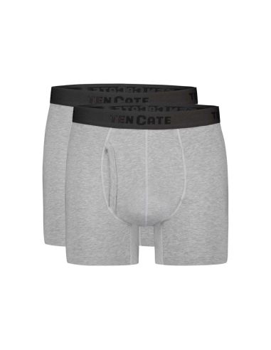 Ten Cate Basics men classic shorts 2 pc light grey melee