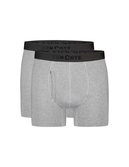 Ten Cate Basics men classic shorts 2 pc light grey melee