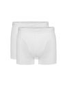 Ten Cate Heren Basics Shorts Cotton Stretch 2Pack Wit