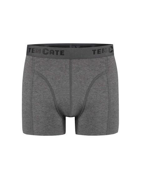 Ten Cate Heren Basics Shorts Cotton Stretch 2Pack Antraciet Melee