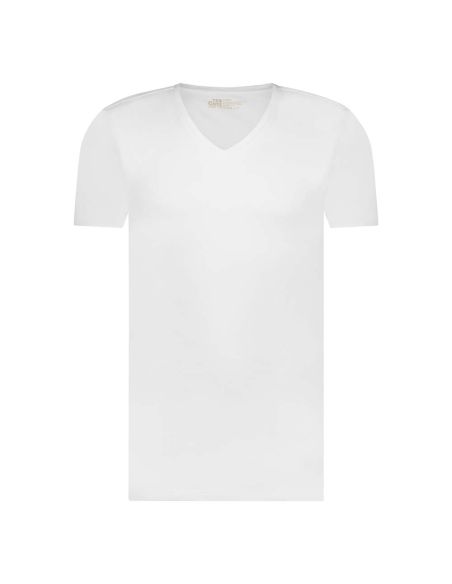 Ten Cate Basics men V-neck shirt 2 pack white