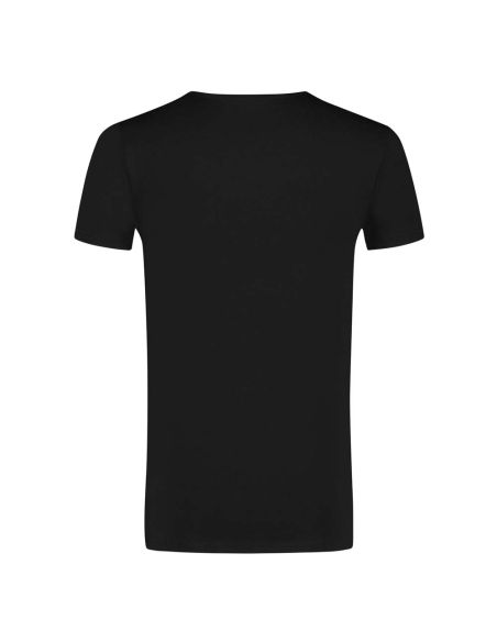 Ten Cate Basics men V-neck shirt 2 pack black