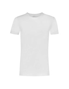 Ten Cate Heren Basics T-shirt Cotton Stretch 2Pack Wit 2