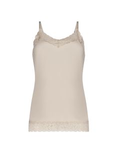 Ten Cate Secrets Spaghetti Top Lace Almond