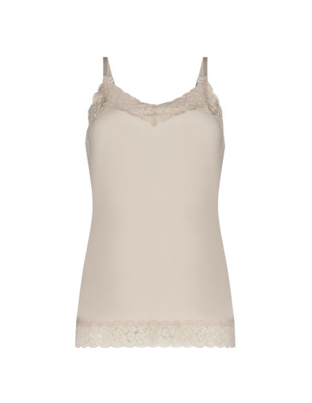 Ten Cate Secrets Spaghetti Top Lace Almond