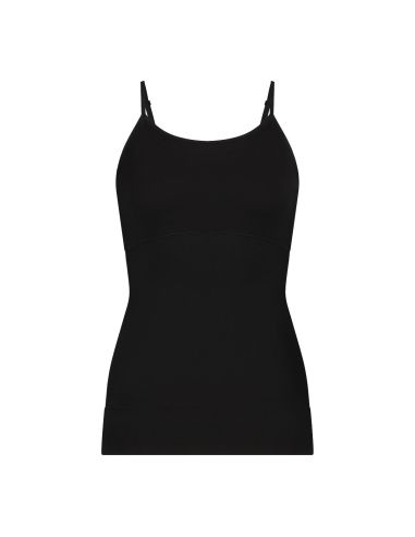 Ten Cate Dames Basics Shape Spaghetti Shirt Zwart