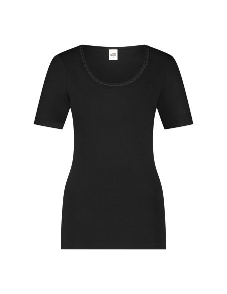 Ten Cate Thermo Damen Lace T-Shirt Schwartz