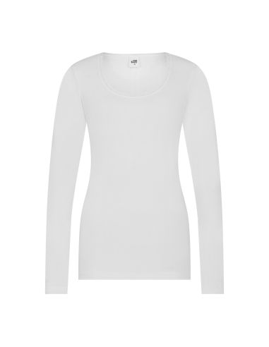 Ten Cate Thermo Damen Lace Shirt Longsleeve Weiss