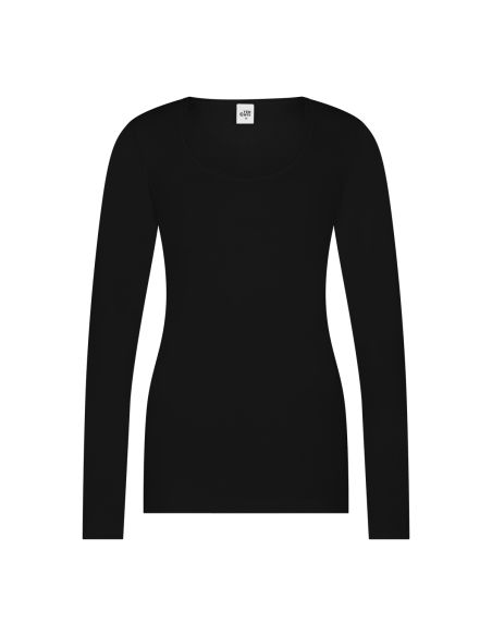 Ten Cate Dames Thermo Lace Shirt Longsleeve Zwart