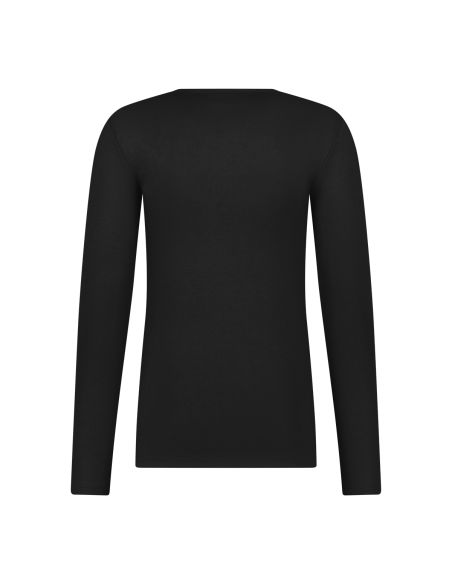 Ten Cate Herren Thermo V-Shirt Longsleeve Schwartz