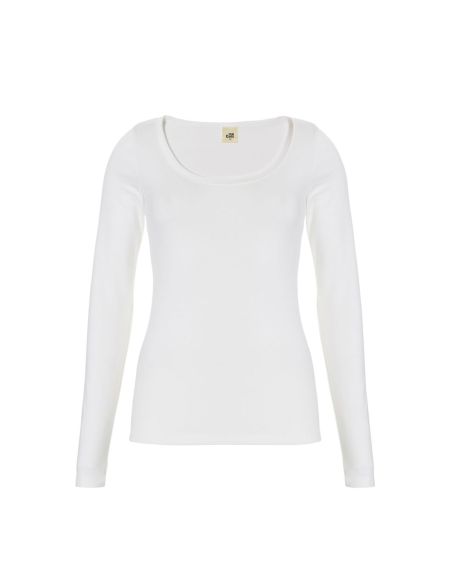 Ten Cate Thermo Damen T-Shirt Longsleeve Weiss